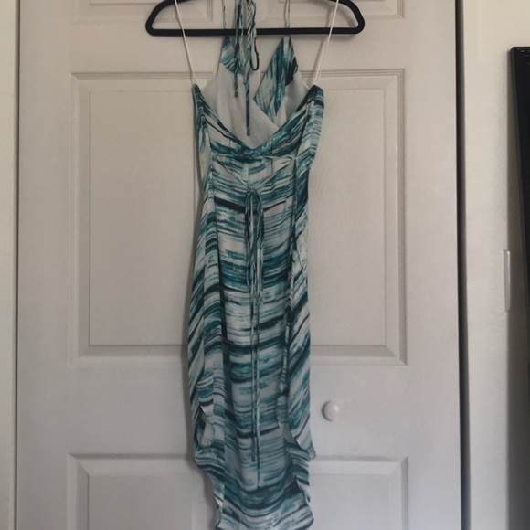Haute Hippie Draped Halter Dress - Picture 4 of 4